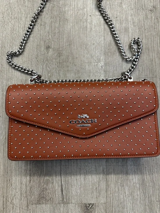 Coach Klare Envelope Crossbody Bag
With Rivets - Picture 6 of 13